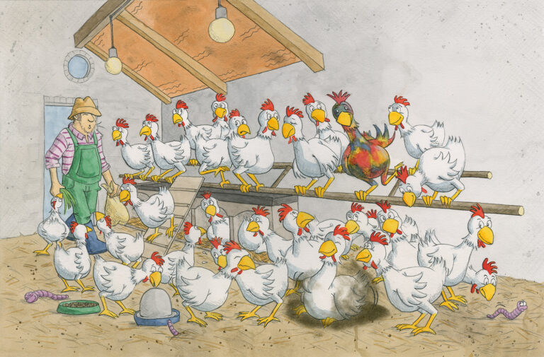 Mele Brink - Gallina träumt vom Fliegen
