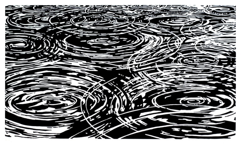 Antje Seemann - Wasser 11 (Regen)