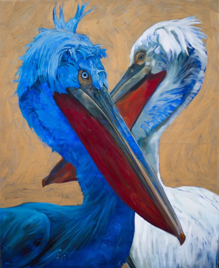 Oleksii Gnievyshev - Blauer Pelikan
